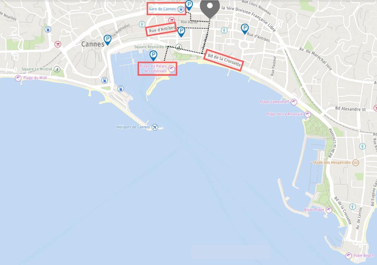 Tosca - Air Conditioning- Center - & Palais 2 Min * Cannes
